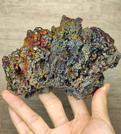 | Top premium rare Iridescent Goethite, Turgite, Hematite, Iridescent | COLOUR: Rainbow | 100% natural color |