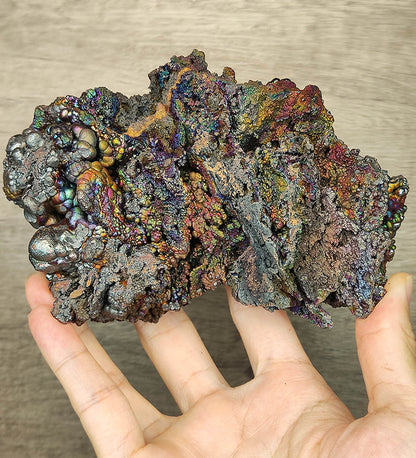 | Top premium rare Iridescent Goethite, Turgite, Hematite, Iridescent | COLOUR: Rainbow | 100% natural color |