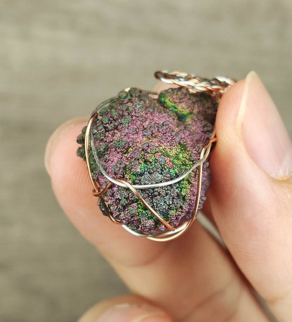 [Top Tier] Buddha Bead Gallstone Pendant | Quad-Color Manifestation | Green, Pink, Silver & Gold | All-in-One Energy Anchor