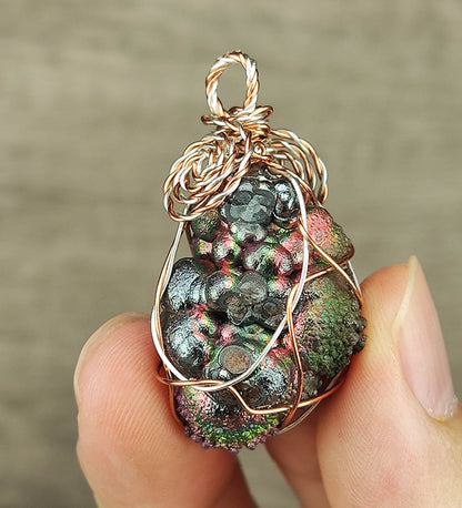 [Top Tier] Buddha Bead Gallstone Pendant | Quad-Color Manifestation | Green, Pink, Silver & Gold | All-in-One Energy Anchor