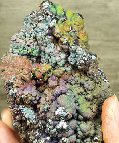 [Ultra Rare] Haruka Grand Buddha Bead | Green, Blue & Purple Manifestation (10.7cm) | Ancient Colorful Gallstone Core | Supreme Energy Anchor