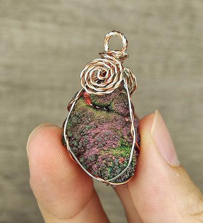 [Top Tier] Buddha Bead Gallstone Pendant | Quad-Color Manifestation | Green, Pink, Silver & Gold | All-in-One Energy Anchor