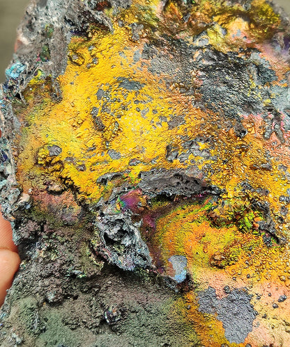 [Top Grade] Golden Rainbow Crystal Leklai | Gallstone Core | Gold, Orange, Pink & Silver | Radiant Starlight & Ultimate Abundance