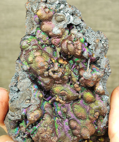 [Top Grade] Rainbow Crystal Leklai | Gallstone Core | Gold, Pink, Green & Silver | Radiant Starlight & Quad-Color Manifestation