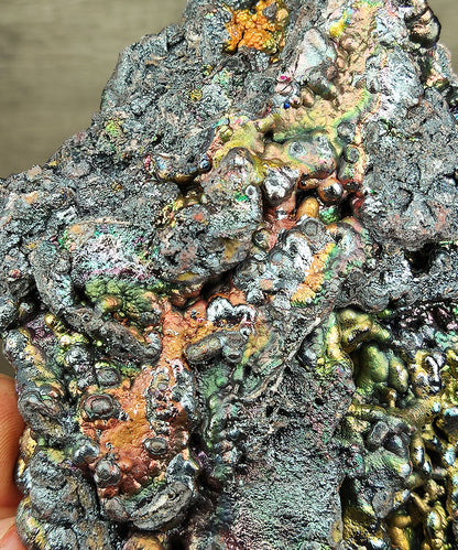 | Top premium rare Iridescent Goethite, Turgite, Hematite, Iridescent | COLOUR: gold , orange | 100% natural color |