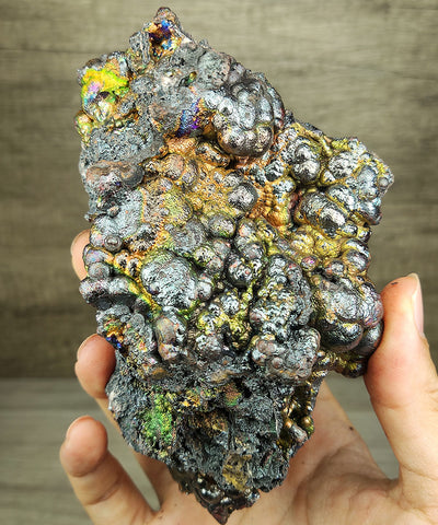 | Top premium rare Iridescent Goethite, Turgite, Hematite, Iridescent | COLOUR: gold , orange | 100% natural color |