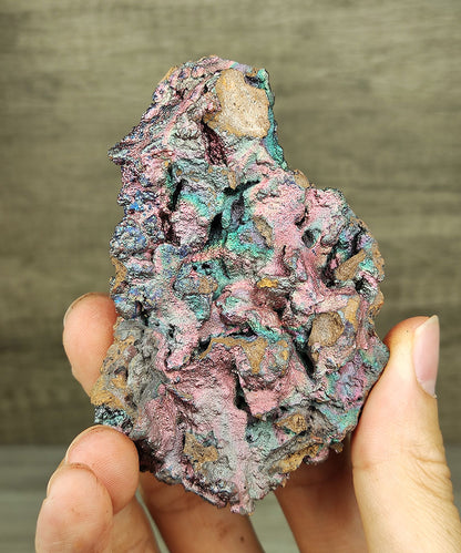 [Refined] Rainbow Leklai Stone | Pink & Green Manifestation | Career Growth, Mentor Attraction & Aura Harmony