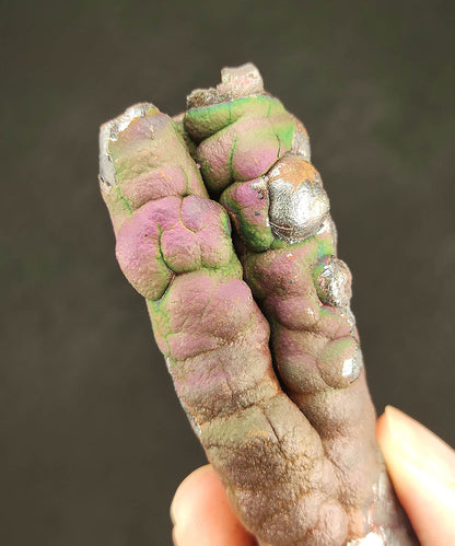 "Rare" 9cm V-Twin Buddha Pillar | Double Energy Manifestation | Pink & Green Vibrant Aged Spec | Success & Mentor Magnet | Malaysia Natural Leklai
