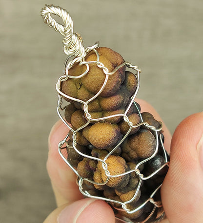[Rare] Ancient Buddha Pillar (5.6cm) | Deep Purple Manifestation | Old Shell Gallstone | Master of Blocking Negativity