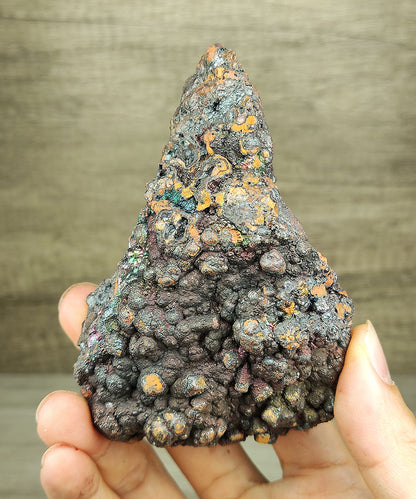 [Premium] Rainbow Bead Leklai | Gallstone Core | Natural Wealth Cave & Calcite Symbiosis