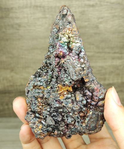 [Premium] Rainbow Bead Leklai | Gallstone Core | Natural Wealth Cave & Calcite Symbiosis