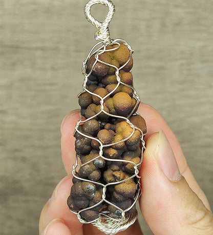 [Rare] Ancient Buddha Pillar (5.6cm) | Deep Purple Manifestation | Old Shell Gallstone | Master of Blocking Negativity