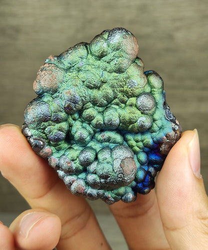 Aged Buddha Bead Leklai | Rare Gold, Green & Blue Colors | Solid Core Spec | Wealth, Career & Health Shield | Malaysia Natural Leklai