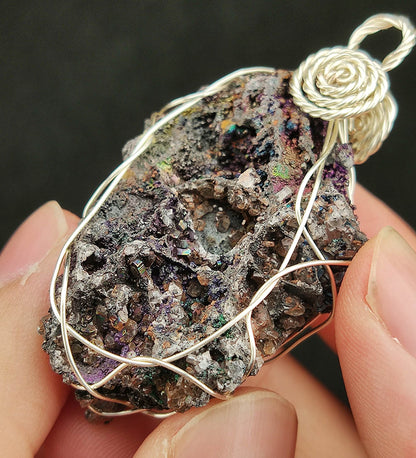 "Top Grade" Black Crystal Leklai Pendant | Sparkling Diamond Series x Bling Bling Crystals | Warding Off Evil, Establishing Authority & High-Frequency Protection | Malaysia Leklai