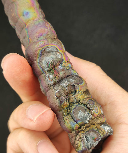 Premium Buddha Pillar Leklai | Rare "Money Eye" Manifestation x Multicolored Core | 11.6cm Wealth & Authority Anchor | Malaysia Natural Leklai