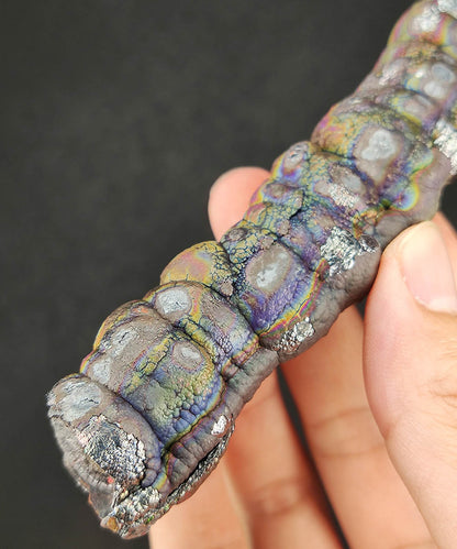Premium Buddha Pillar Leklai | Rare "Money Eye" Manifestation x Multicolored Core | 11.6cm Wealth & Authority Anchor | Malaysia Natural Leklai