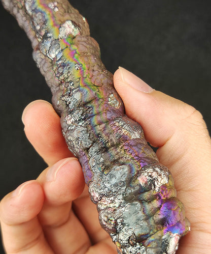 Premium Buddha Pillar Leklai | Rare Pink & Multicolored Manifestation | 13cm Career & Wisdom Anchor | Malaysia Natural Leklai