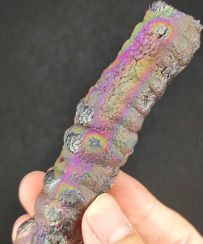 Premium Buddha Pillar Leklai | Rare Pink & Multicolored Manifestation | 13cm Career & Wisdom Anchor | Malaysia Natural Leklai