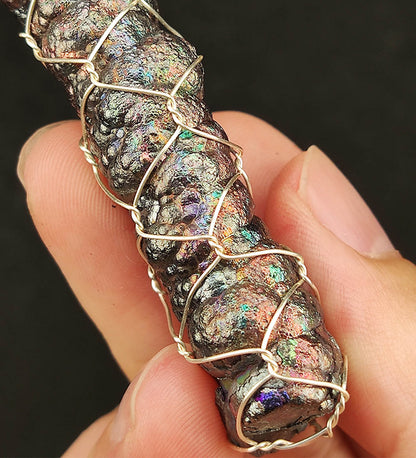 "Superior Giant Buddha Pillar" Pendant | Silver x Pink x Green x Light Blue | Elite Core Material | Full-Spectrum Frequency Tuning | Master of Deflecting Sabotage | Natural Malaysian Leklai