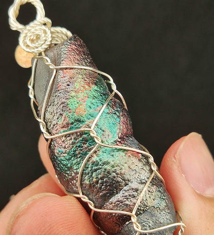 "Rare Rainbow Giant Buddha Pillar" Pendant | Rainbow Iridescence | Elite Old Core Material | Full-Spectrum Energy Manifestation | Master of Protection | Natural Malaysian Leklai
