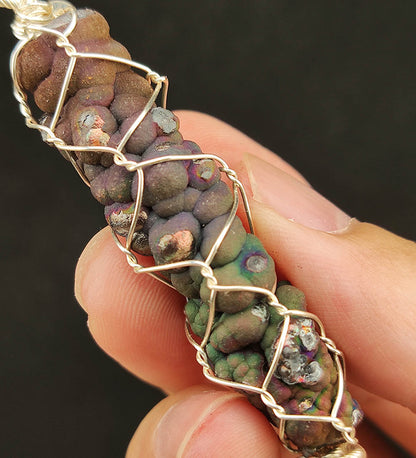"Top Grade Giant Buddha Pillar" Pendant | Purple x Green | Elite Old Core Material | Emotional Stability & Business Vitality | Powerful Protection | Natural Malaysian Leklai