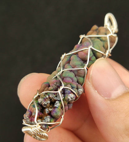 "Top Grade Giant Buddha Pillar" Pendant | Purple x Green | Elite Old Core Material | Emotional Stability & Business Vitality | Powerful Protection | Natural Malaysian Leklai