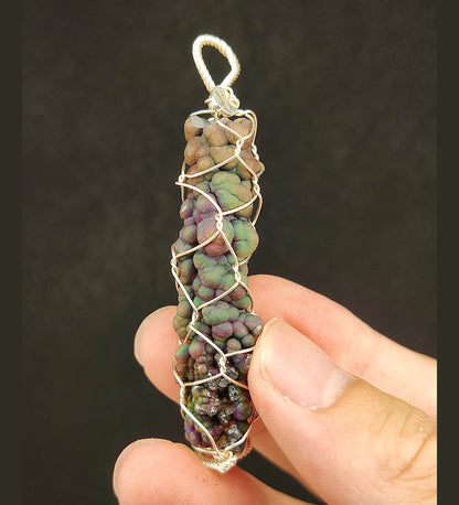 "Top Grade Giant Buddha Pillar" Pendant | Purple x Green | Elite Old Core Material | Emotional Stability & Business Vitality | Powerful Protection | Natural Malaysian Leklai