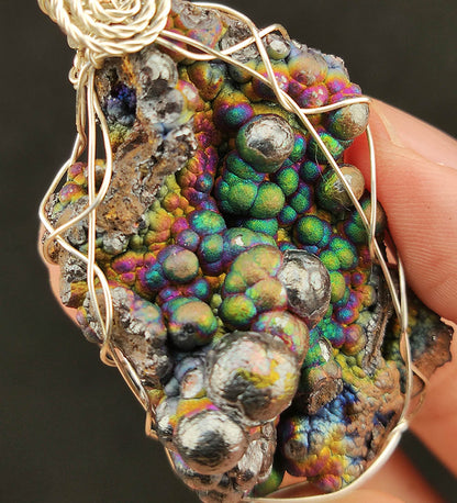 Collector's Grade "HARUKA Giant Buddha Bead" Original Stone Pendant | Rainbow Aurora Multi-Color | Rare Core Material | Full-Spectrum Energy Recalibration | Natural Malaysian Leklai | Convertible to Keychain