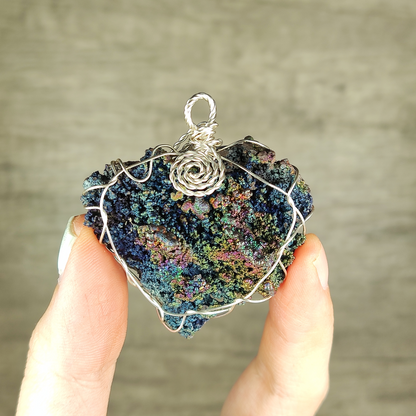 [Premium] Blue Rainbow Leklai Pendant | Health & Serenity Manifestation | Emotional Stability & Intuition Booster