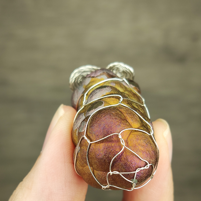Top Golden Pillar Leklai Pendant | Gallstone Core | Sovereign Shield & Supreme Wealth Manifestation