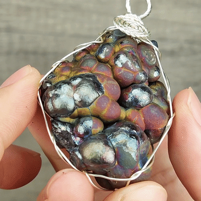 Collector Grade Rainbow Gold Red-Green Leklai | 9.6cm Heavyweight Core | Space Energy Anchor | Ultimate Wealth & Authority | Malaysia Natural Leklai