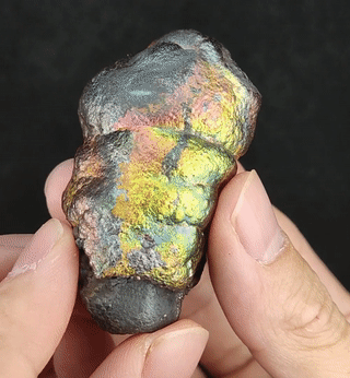 Malaysian Leklai Goethite Pillar | Bling Sparkle Surface | Thick & Solid 5.4cm | Heavyweight Wealth Attraction & Absolute Defense Energy Stone