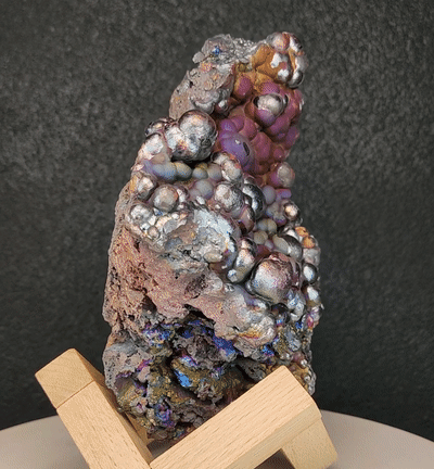 | Top premium rare Iridescent Goethite, Turgite, Hematite, Iridescent | COLOUR: Purple, Pink, Silver, Blue | 100% natural color |