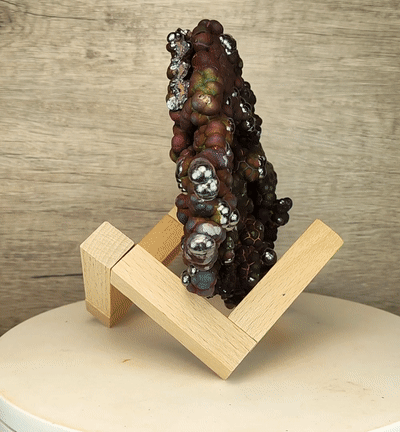 Top Grade "HARUKA Giant Buddha Bead" Wealth Pig Specimen | Pink x Green x Gold x Silver | Elite Old Core Material | Screen Protection & Wealth Attraction | Natural Malaysian Leklai