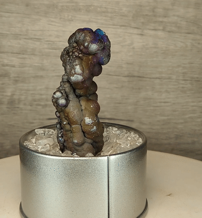 Top Grade "HARUKA Giant Buddha Bead" Silver-Blue Specimen | Silver x Blue | Elite Old Core Material | Health Stabilization & Financial Protection | Natural Malaysian Leklai