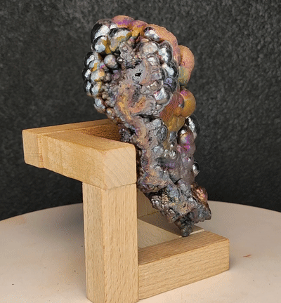 Top Grade "HARUKA Giant Buddha Bead" Rainbow Double-Sided Specimen | Pink x Gold x Silver | Elite Old Core Material | Multi-Dimensional Wealth & Status Support | Natural Malaysian Leklai