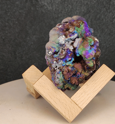 Collector's Grade "HARUKA Giant Buddha Bead" Mystic Blue-Purple Specimen | Deep Blue x Purple | Elite Old Core Material | Emotional Equilibrium & High-Frequency Shield | Natural Malaysian Leklai