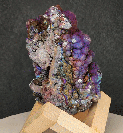 Collector's Grade "HARUKA Giant Buddha Bead" Mystic Purple-Gold Specimen | Purple x Gold x Silver x Green | Elite Old Core Material | Emotional Equilibrium & Universal Manifestation | Natural Malaysian Leklai