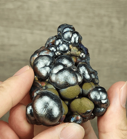 [Ultra Rare] Haruka Ancient Buddha Bead | Silver, Green & Gold Manifestation (6cm) | Colorful Gallstone Core | Core Abundance Anchor