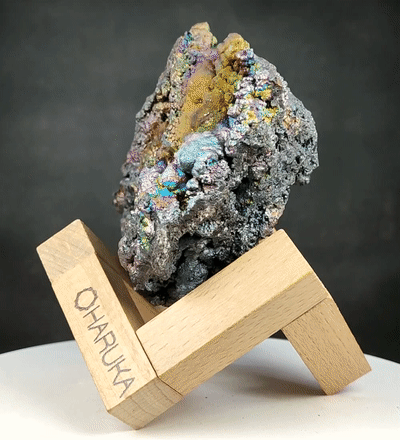 [Masterpiece Vintage] Gold, Pink & Rainbow Gallstone Leklai | Wealth Manifestation, Noble Connections, Core Energy Anchor | Large-Scale Sacred Living Stone