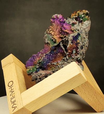 | Top premium rare Iridescent Goethite, Turgite, Hematite, Iridescent | COLOUR:  Purple, Rainbow | 100% natural color |
