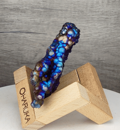 | Top premium rare Iridescent Goethite, Turgite, Hematite, Iridescent | COLOUR: Blue | 100% natural color |