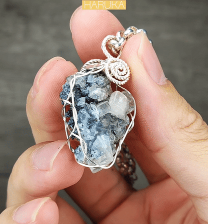 Top Grade Large Teeth Crystal Leklai Pendant | Symbiosis of Power - Personal Shield & Frequency Guide
