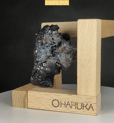 Top Grade Black Calcite Dan Leklai | Concentrated Core Power - Stone of Wealth Stability