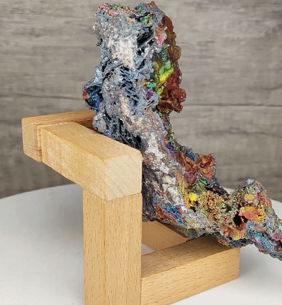 Malaysia Leklai Giant 15.5cm Goethite Pillar | Top Integrity Old Material | Ultimate Directional Defense & Wealth Manifestation | Business Success Anchor