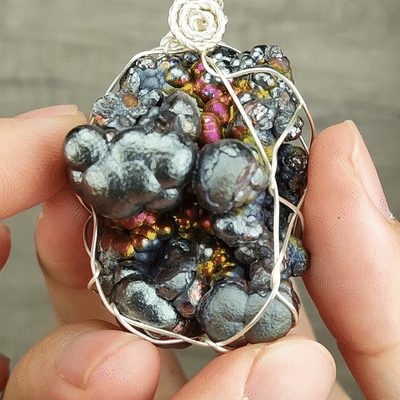 Premium Malaysia Natural Leklai Pendant | 4.1cm Quad-Color Core | Gold, Silver, Purple, Pink | All-Dimensional Energy Shield | Heavyweight Spec