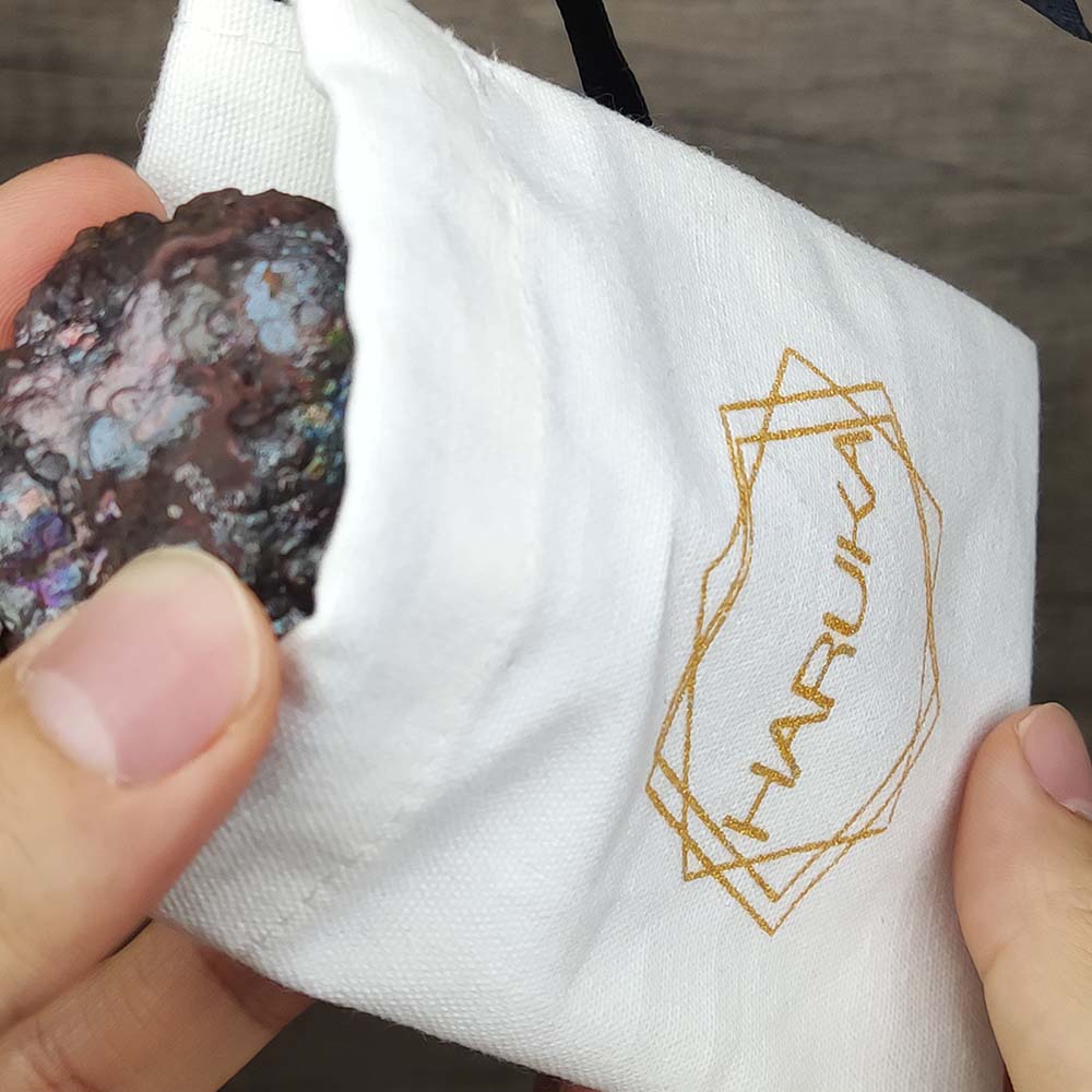 | 力泥活石小袋袋 ( 黑 ) |