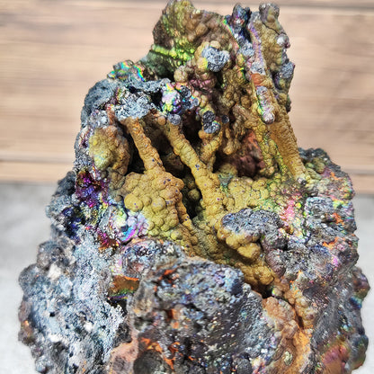 Rare Rainbow DNA Core Essence Leklai (Goethite)｜Wealth · Relationships · Emotional Stability · Career